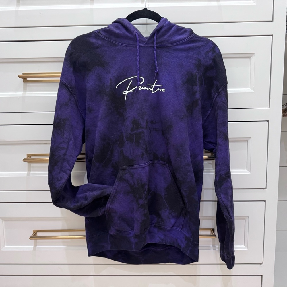 Primitive x Dragon Ball Super Beerus Purple Wash Hoodie adult Small